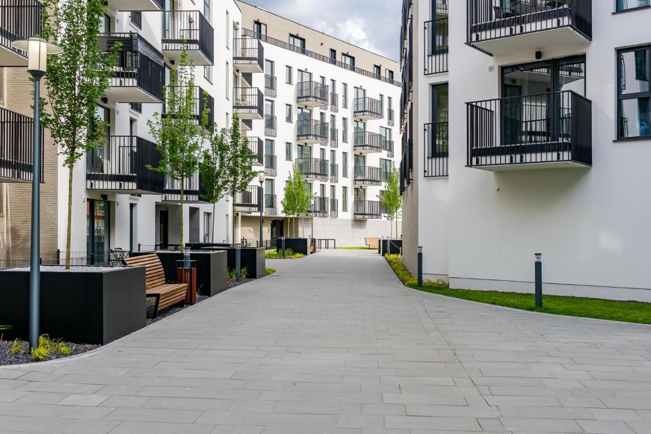 Warta View Apartments Posen Exterior foto