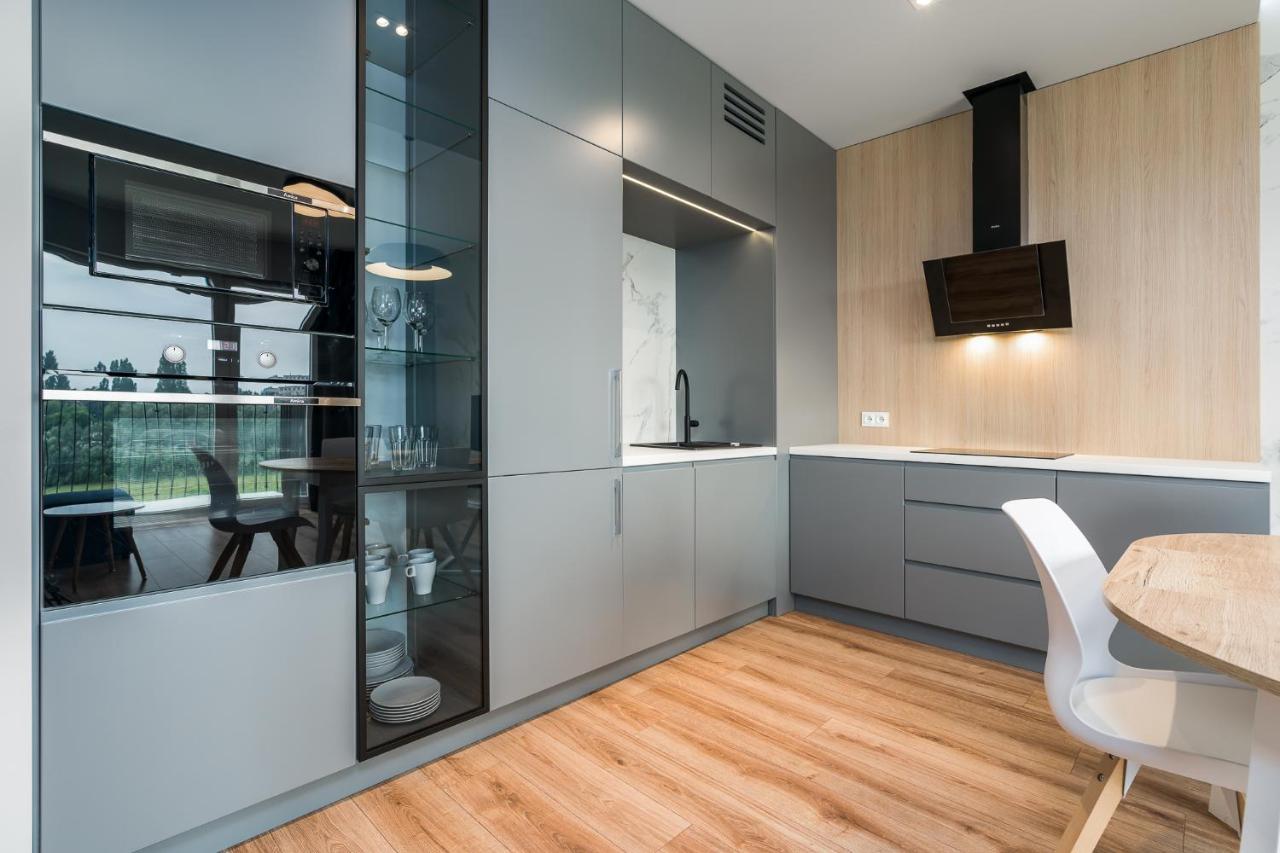 Warta View Apartments Posen Exterior foto