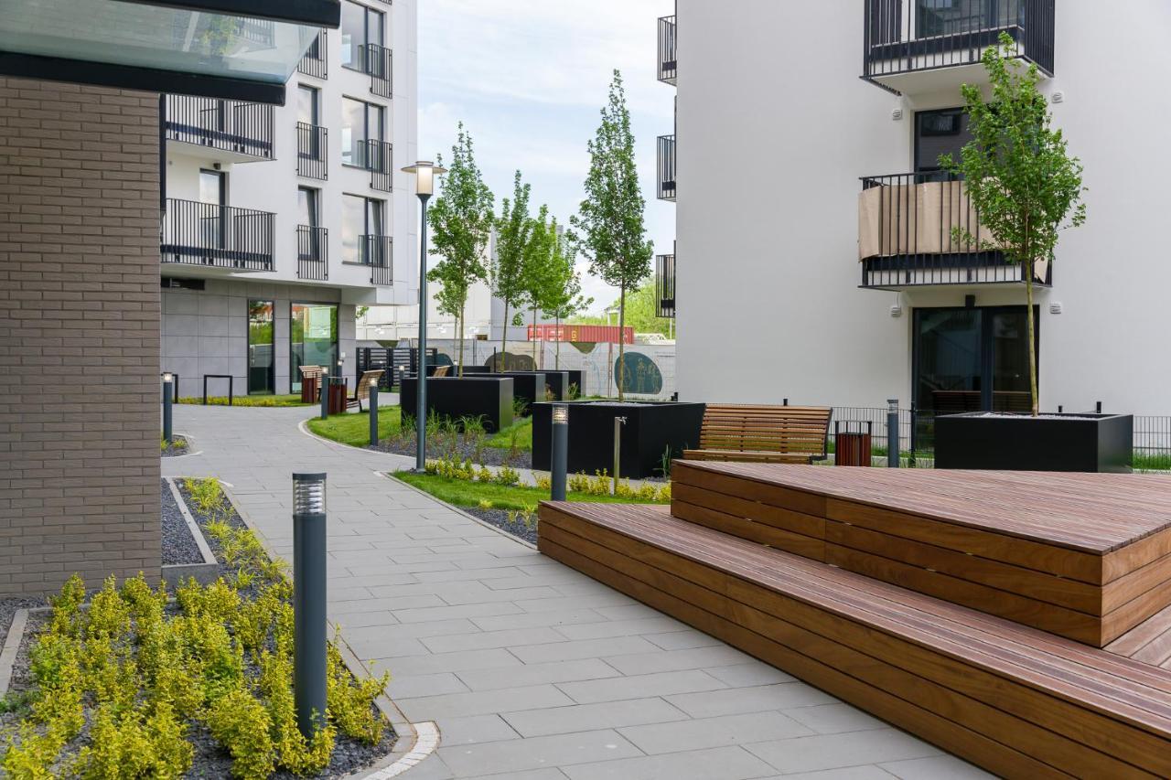 Warta View Apartments Posen Exterior foto