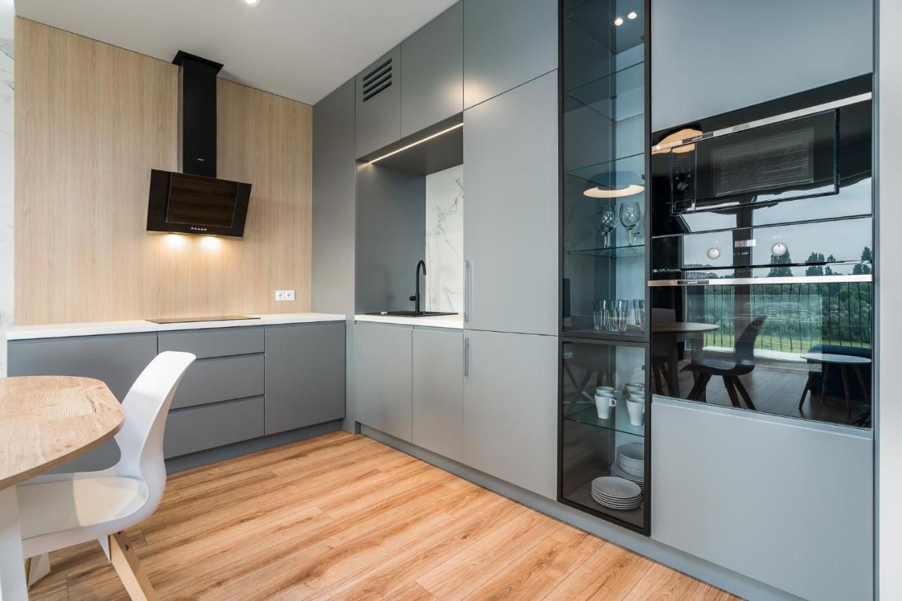 Warta View Apartments Posen Exterior foto