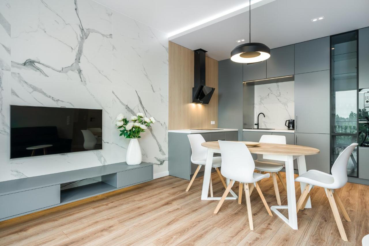 Warta View Apartments Posen Exterior foto